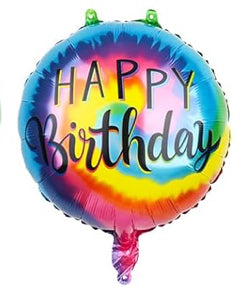 Happy Birthday- Tie Dye