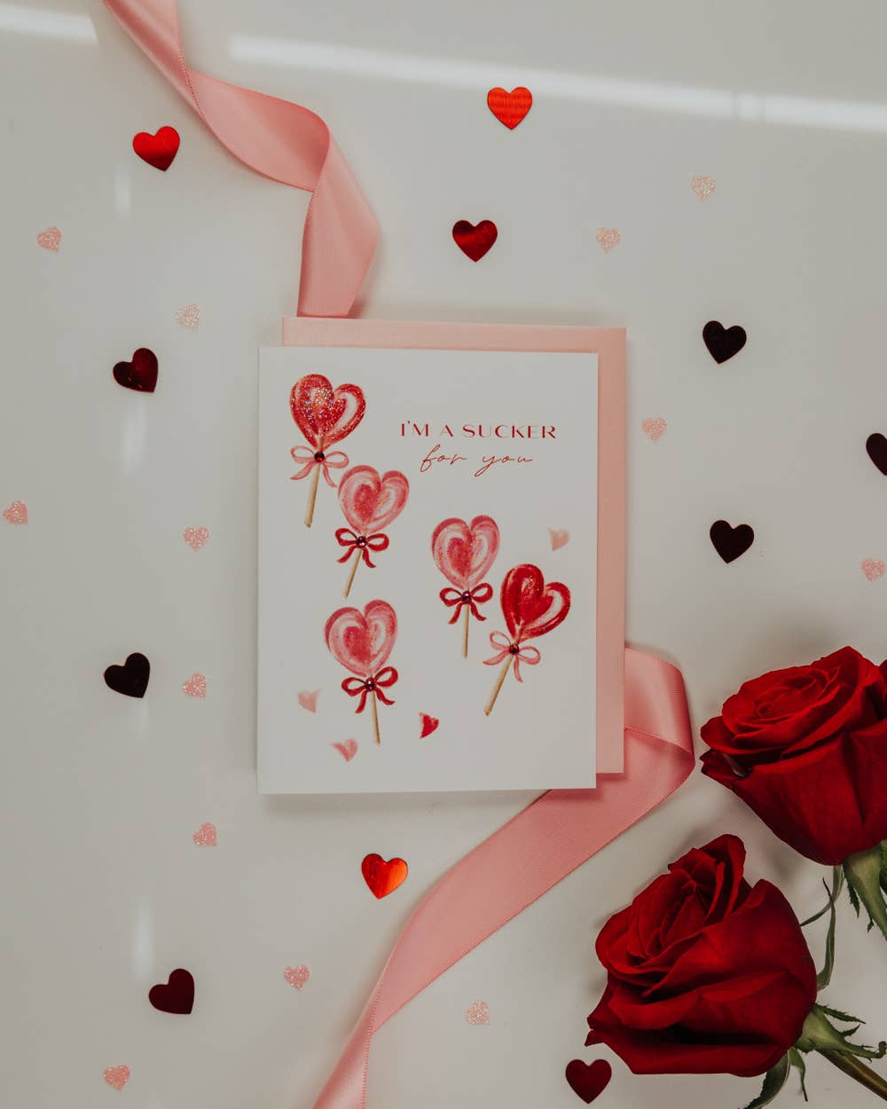 'Sucker for You' Valentine's Day Greeting Card