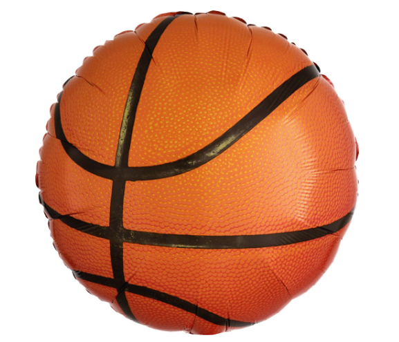 18" Championship Basketball Balloon
