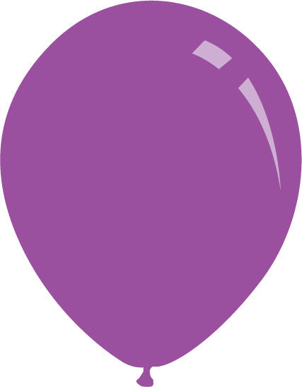 9" Standard Lavender Latex Balloons - Airfill only
