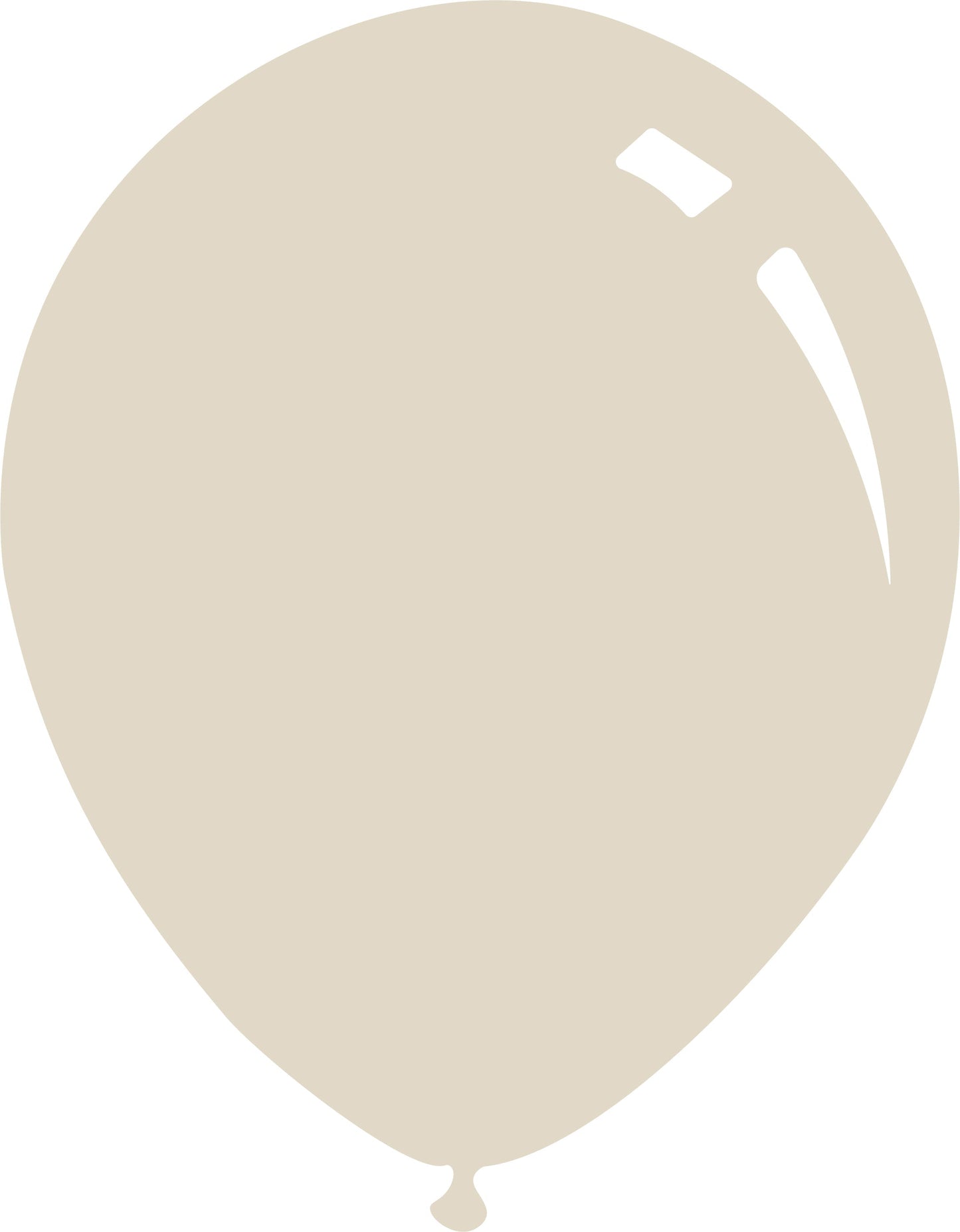 9" Sand Latex Balloons