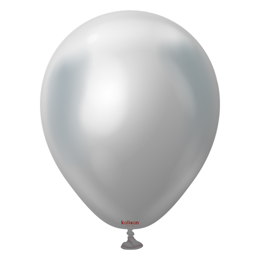 12” Mirror Chrome Silver