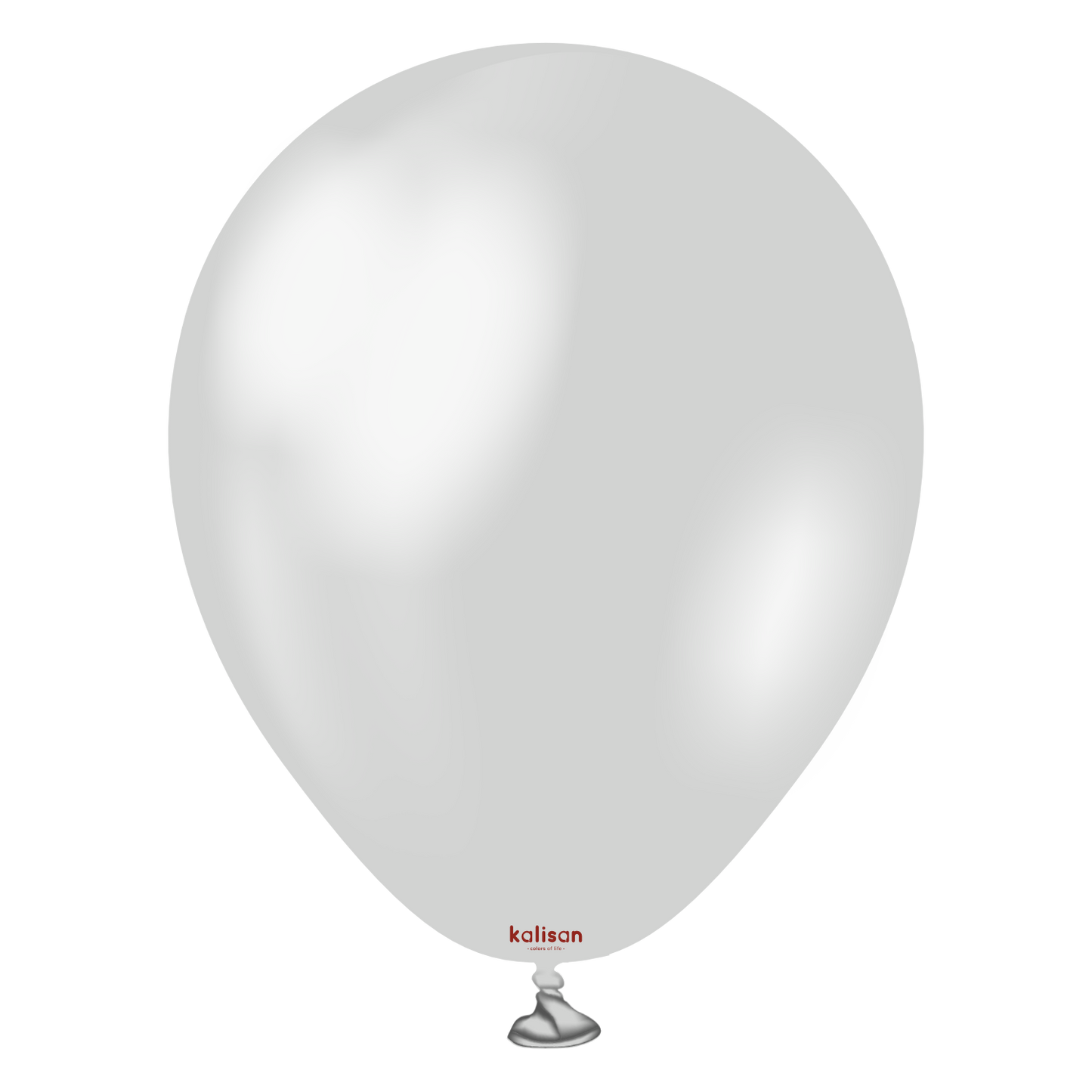 12” Metallic Silver