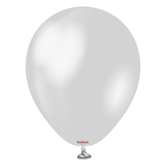 12” Metallic Silver