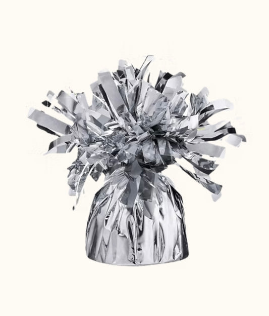Silver Balloon Weights