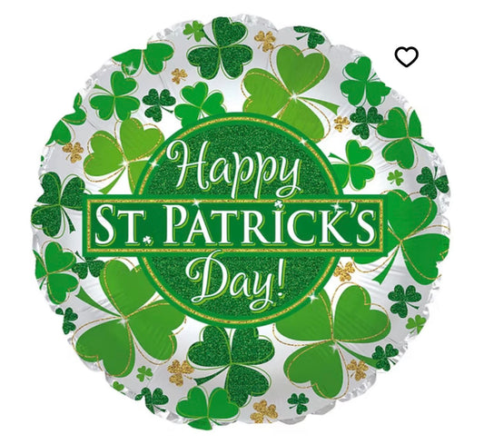 17" St. Patricks' Day Foil Balloon