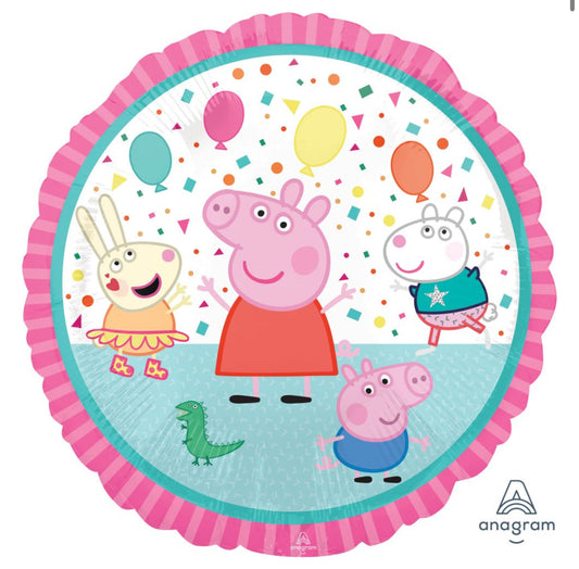 18" Peppa Pig and Friends Balloon