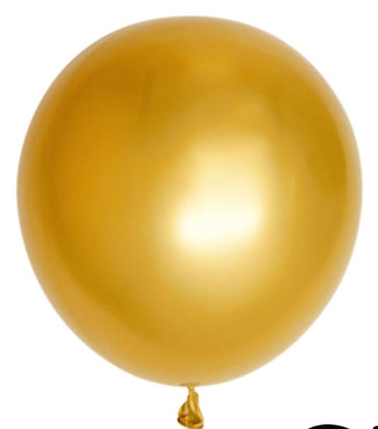 12" Gold Latex Balloons