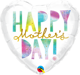 18" Mothers Day Watercolor Letters