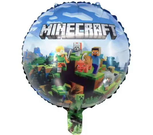 18" Minecraft Blue
