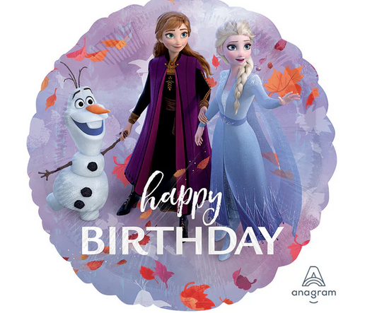 18" Frozen 2 Happy Birthday
