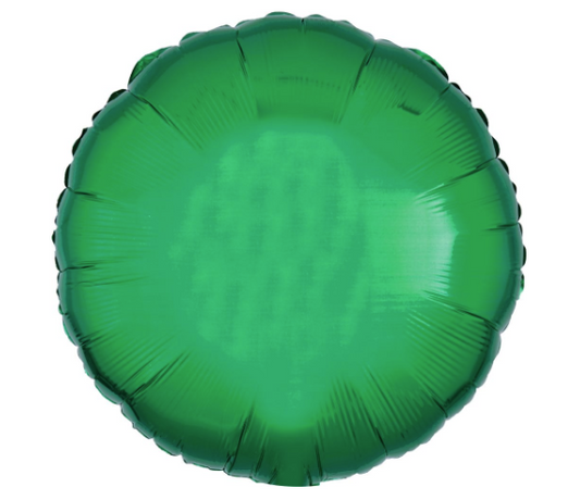 18" Metallic Green Circle