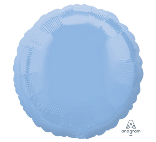 18" Pastel Blue Circle