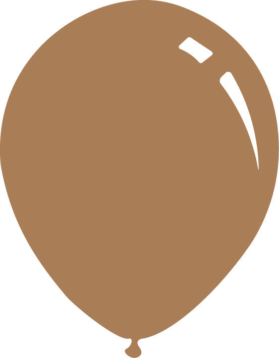 9" Desert Sand Latex Balloons- Airfill Only